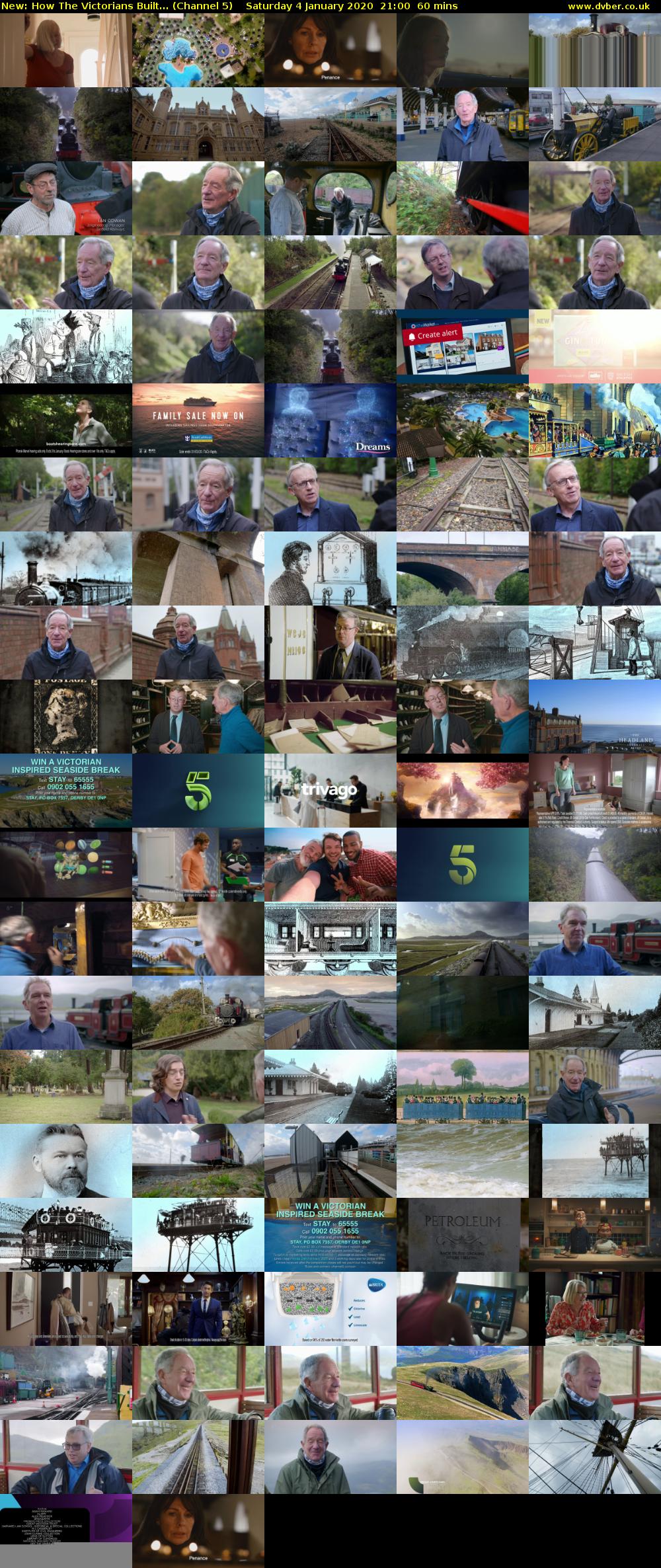 How The Victorians Built... (Channel 5) Saturday 4 January 2020 21:00 - 22:00