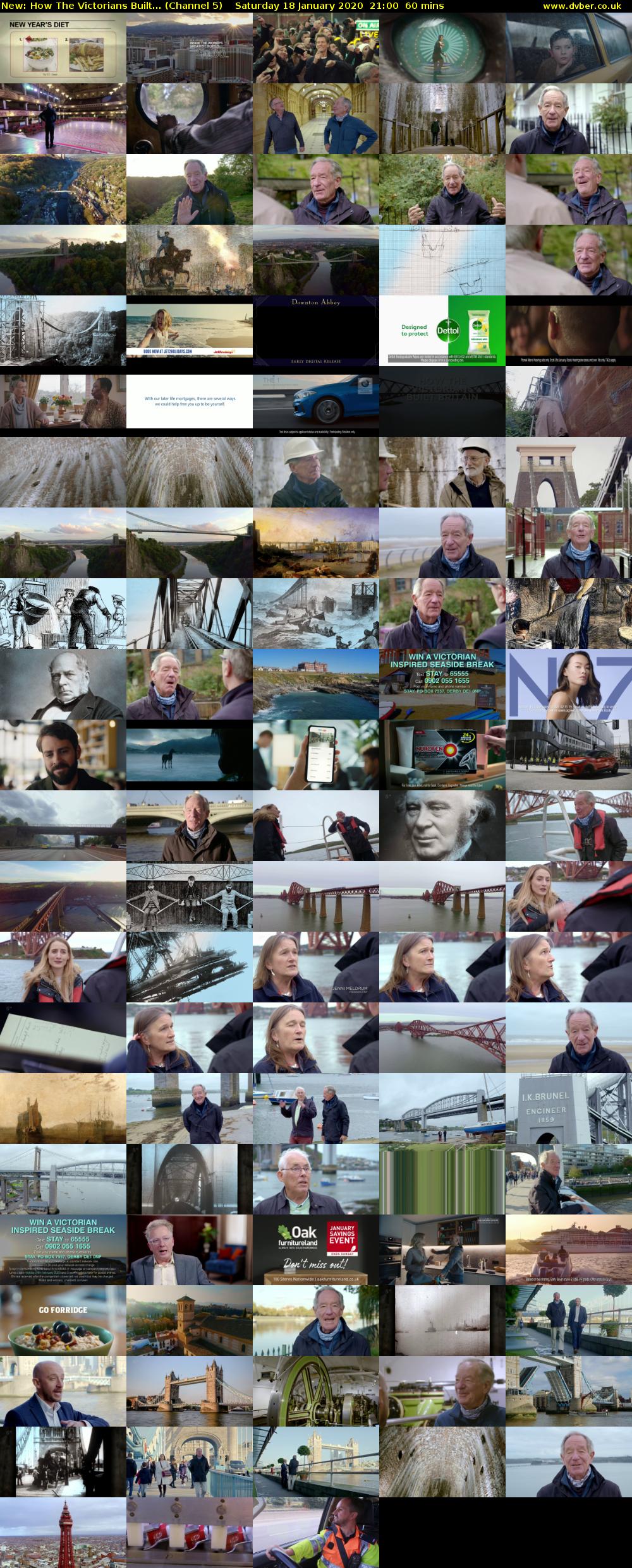 How The Victorians Built... (Channel 5) Saturday 18 January 2020 21:00 - 22:00
