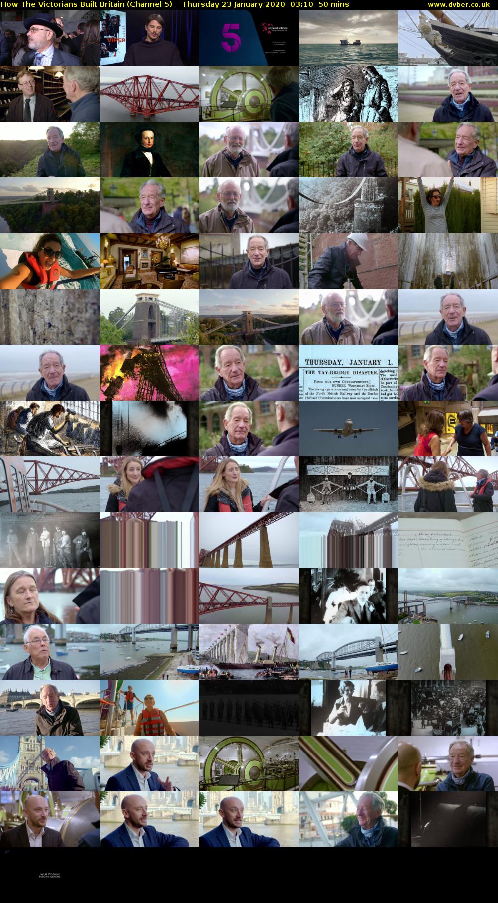 How The Victorians Built Britain (Channel 5) Thursday 23 January 2020 03:10 - 04:00