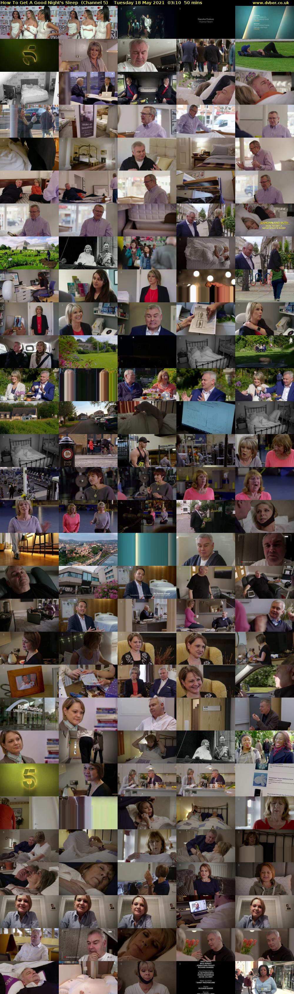 How To Get A Good Night's Sleep  (Channel 5) Tuesday 18 May 2021 03:10 - 04:00