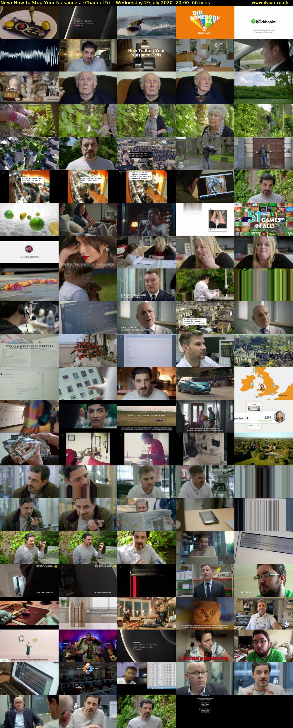 How to Stop Your Nuisance... (Channel 5) Wednesday 29 July 2020 20:00 - 21:00