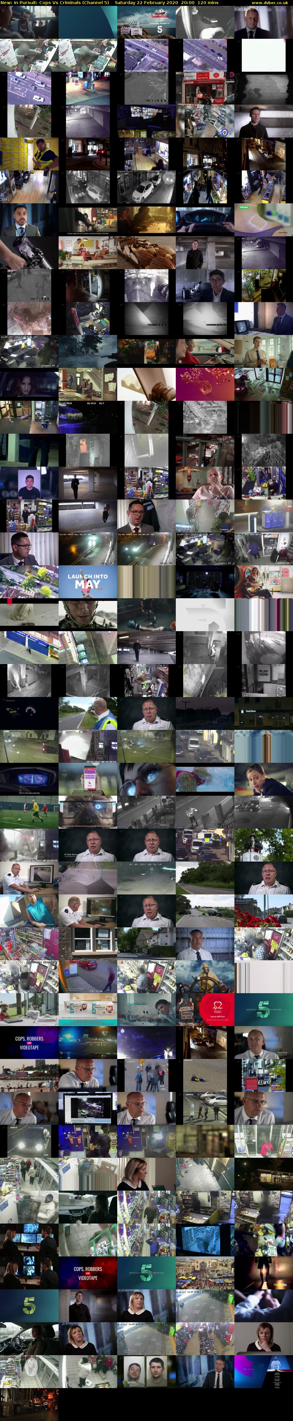 In Pursuit: Cops Vs Criminals (Channel 5) Saturday 22 February 2020 20:00 - 22:00