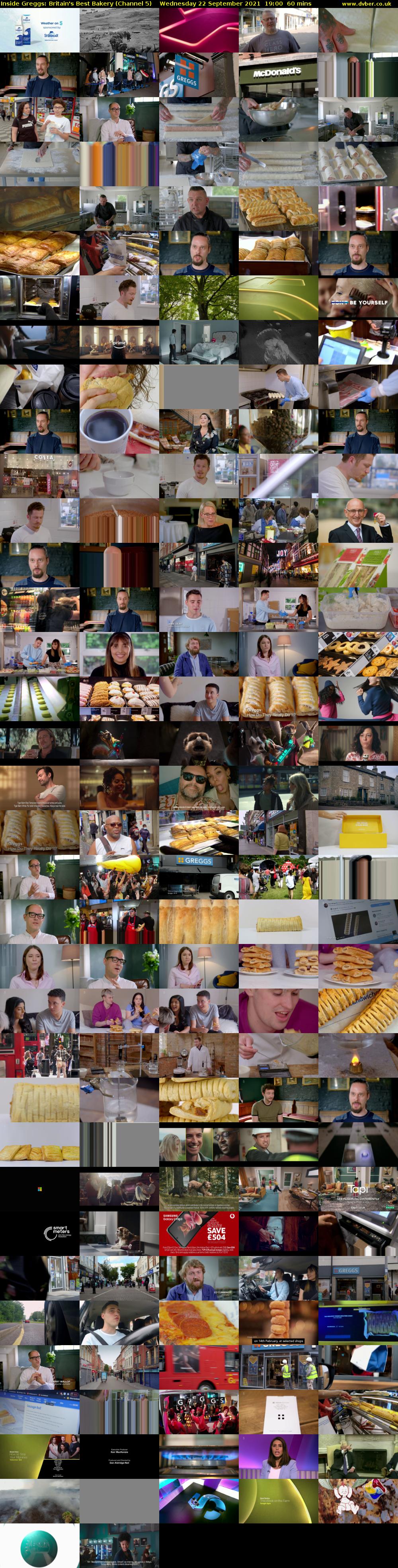 Inside Greggs: Britain's Best Bakery (Channel 5) Wednesday 22 September 2021 19:00 - 20:00