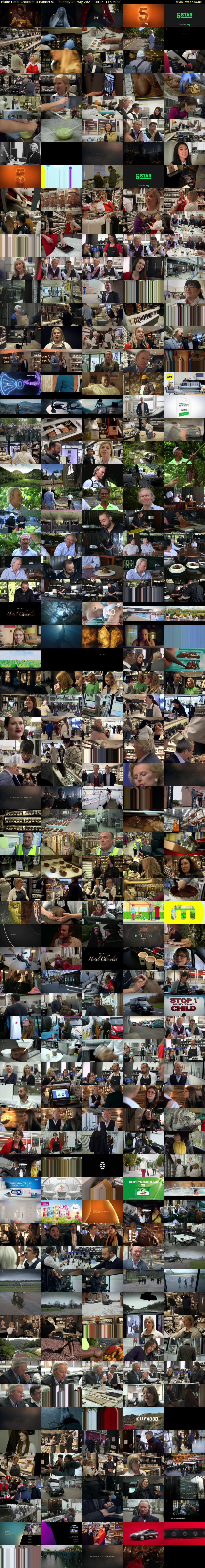 Inside Hotel Chocolat (Channel 5) Sunday 30 May 2021 18:05 - 20:00