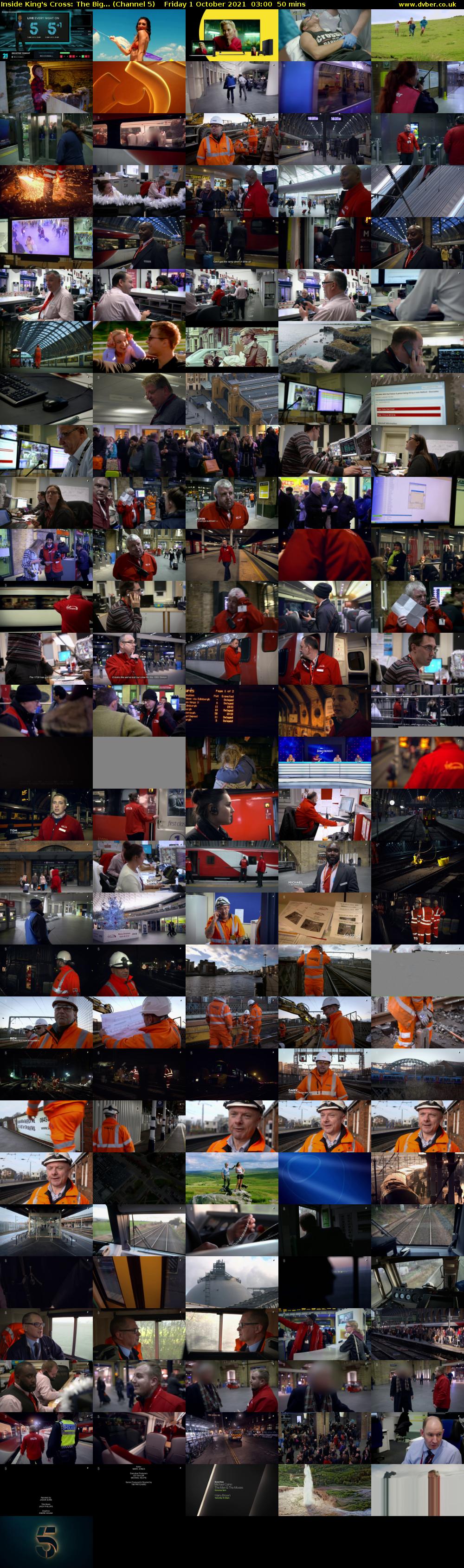 Inside King's Cross: The Big... (Channel 5) Friday 1 October 2021 03:00 - 03:50