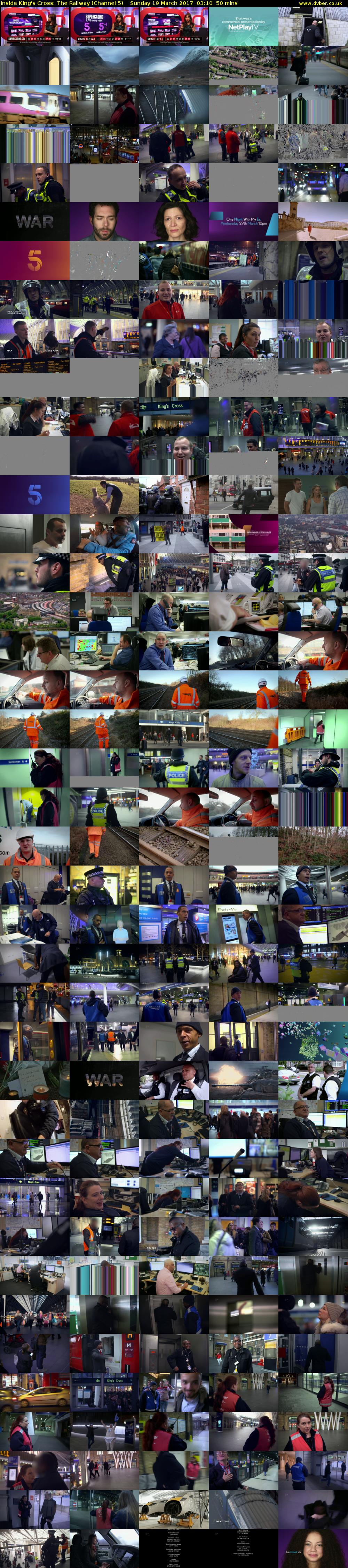 Inside King's Cross: The Railway (Channel 5) Sunday 19 March 2017 03:10 - 04:00