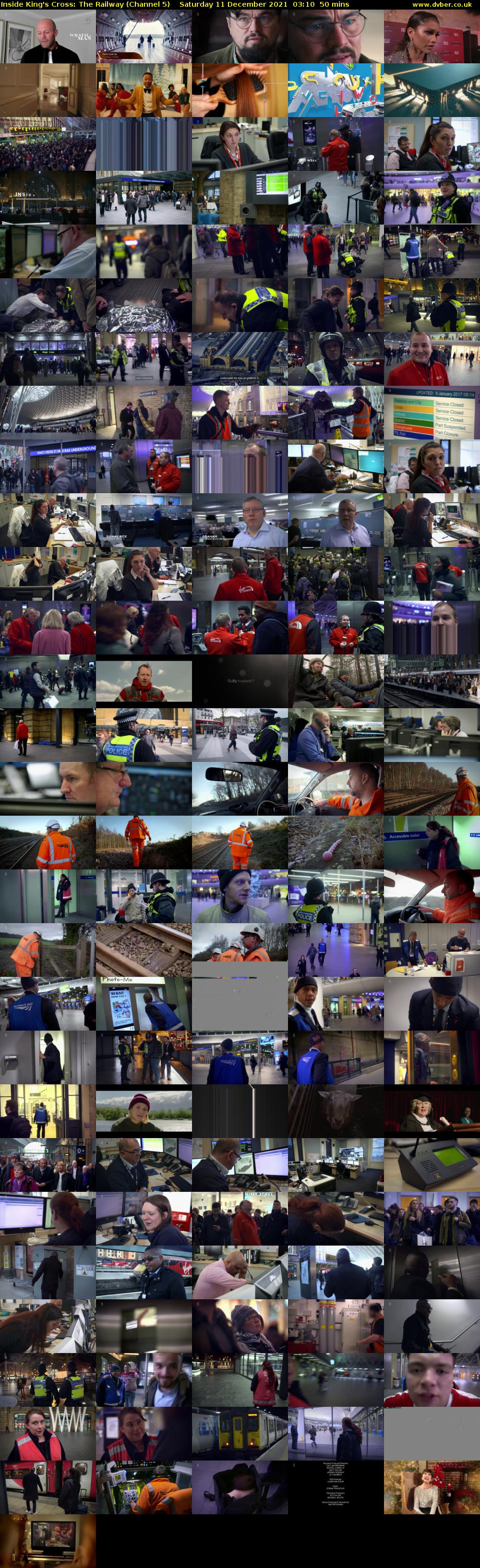 Inside King's Cross: The Railway (Channel 5) Saturday 11 December 2021 03:10 - 04:00