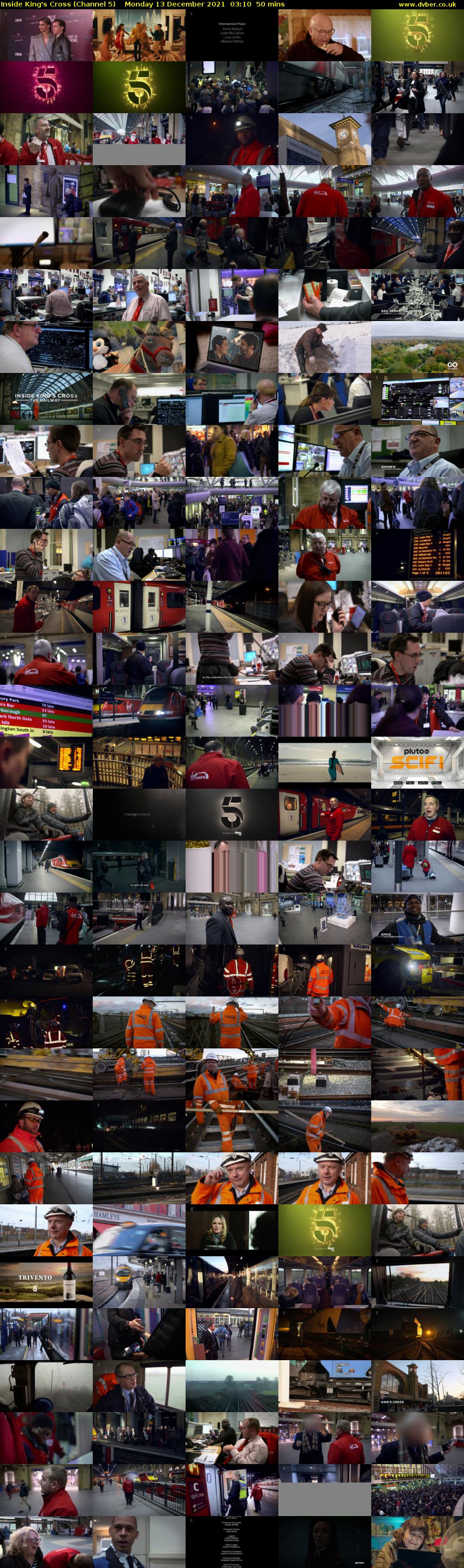 Inside King's Cross (Channel 5) Monday 13 December 2021 03:10 - 04:00