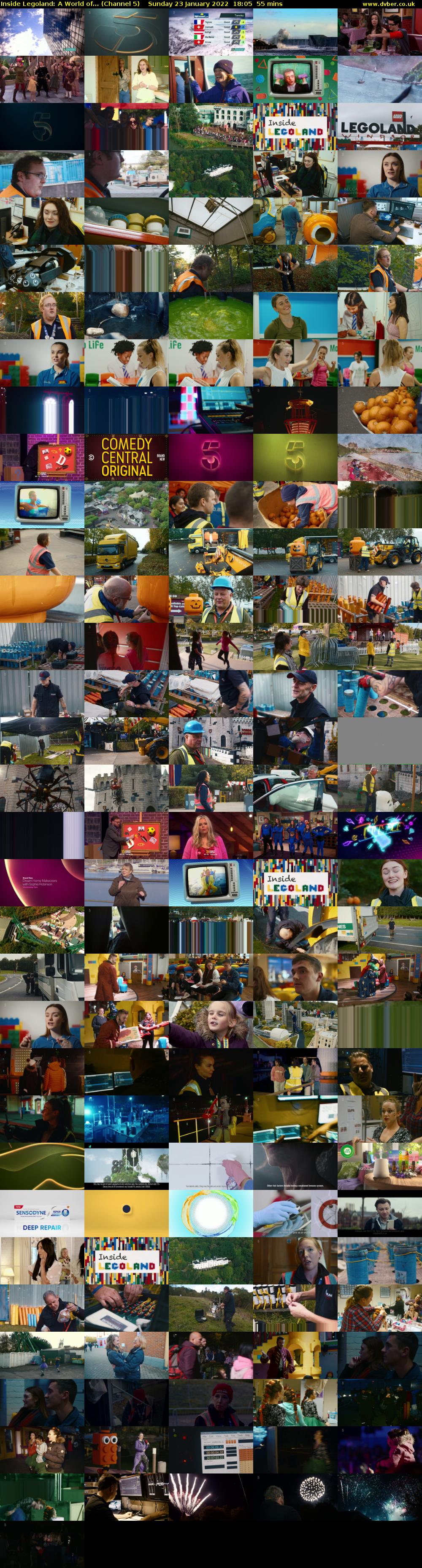 Inside Legoland: A World of... (Channel 5) Sunday 23 January 2022 18:05 - 19:00