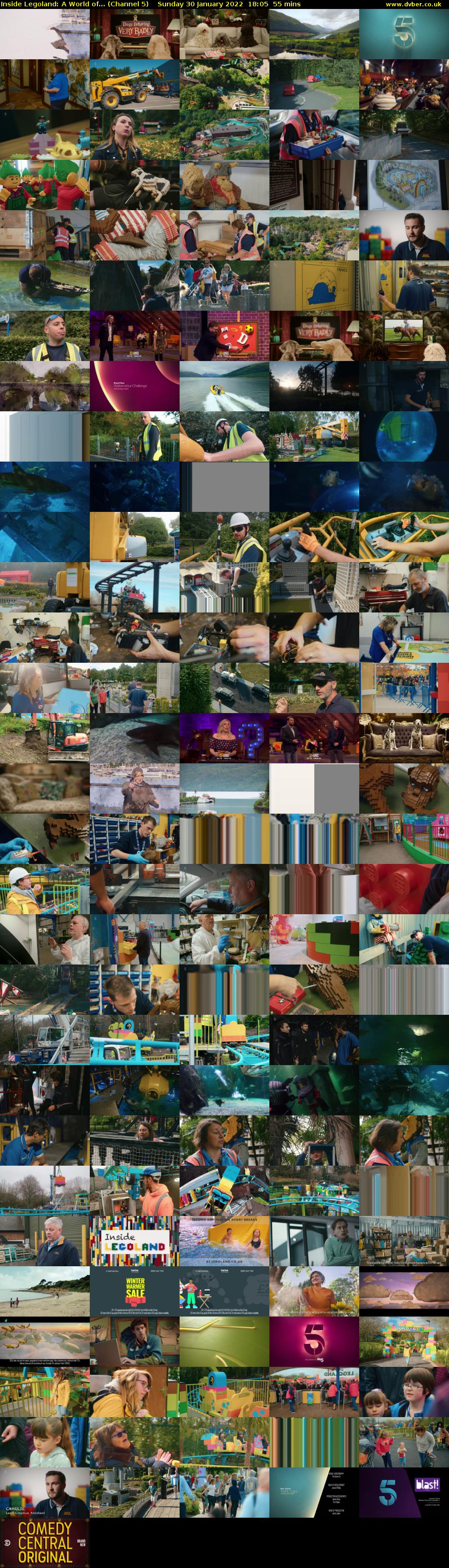 Inside Legoland: A World of... (Channel 5) Sunday 30 January 2022 18:05 - 19:00