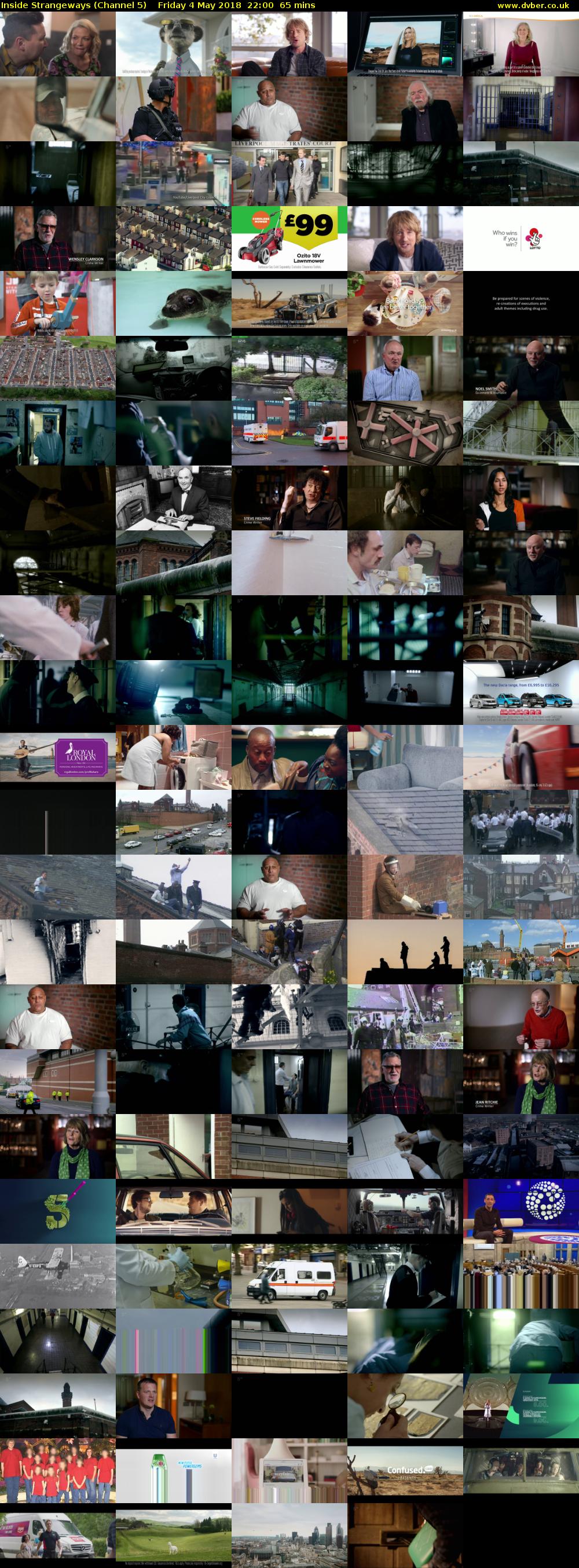 Inside Strangeways (Channel 5) Friday 4 May 2018 22:00 - 23:05