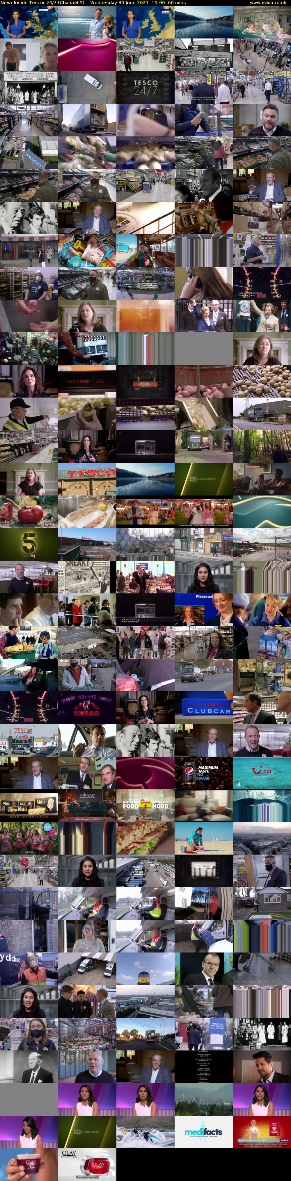 Inside Tesco: 24/7 (Channel 5) Wednesday 30 June 2021 19:00 - 20:00
