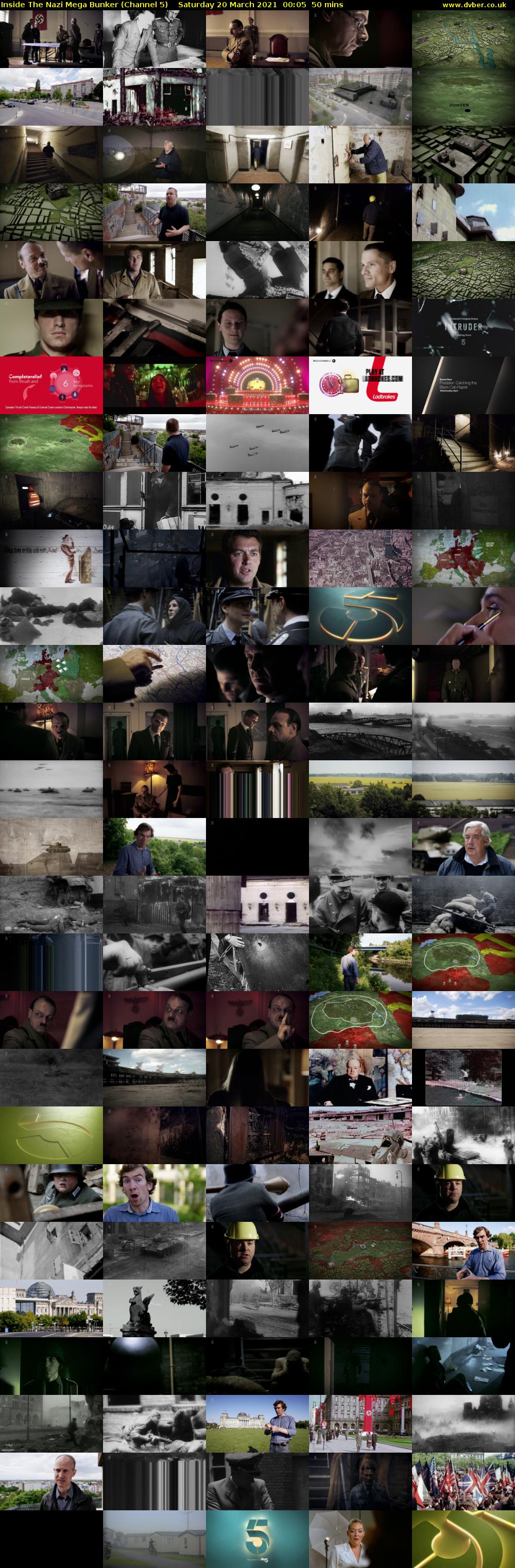 Inside The Nazi Mega Bunker (Channel 5) Saturday 20 March 2021 00:05 - 00:55