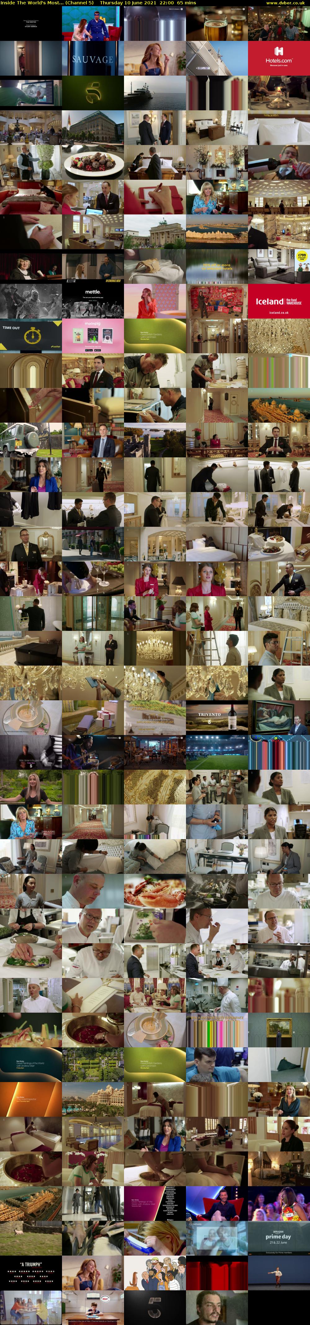 Inside The World's Most... (Channel 5) Thursday 10 June 2021 22:00 - 23:05