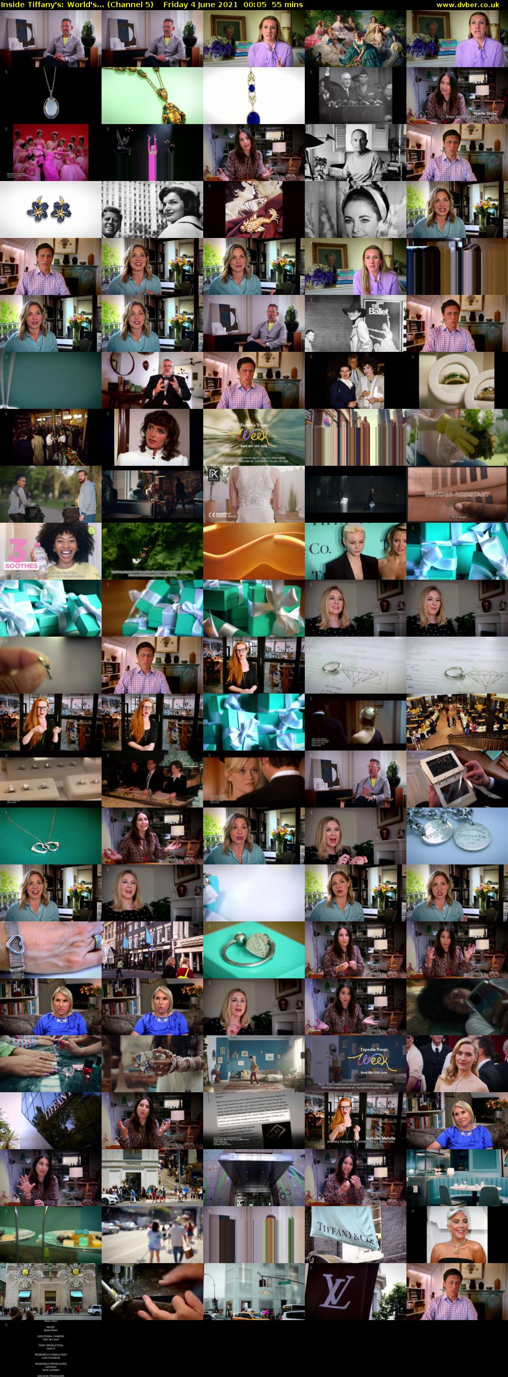 Inside Tiffany's: World's... (Channel 5) Friday 4 June 2021 00:05 - 01:00