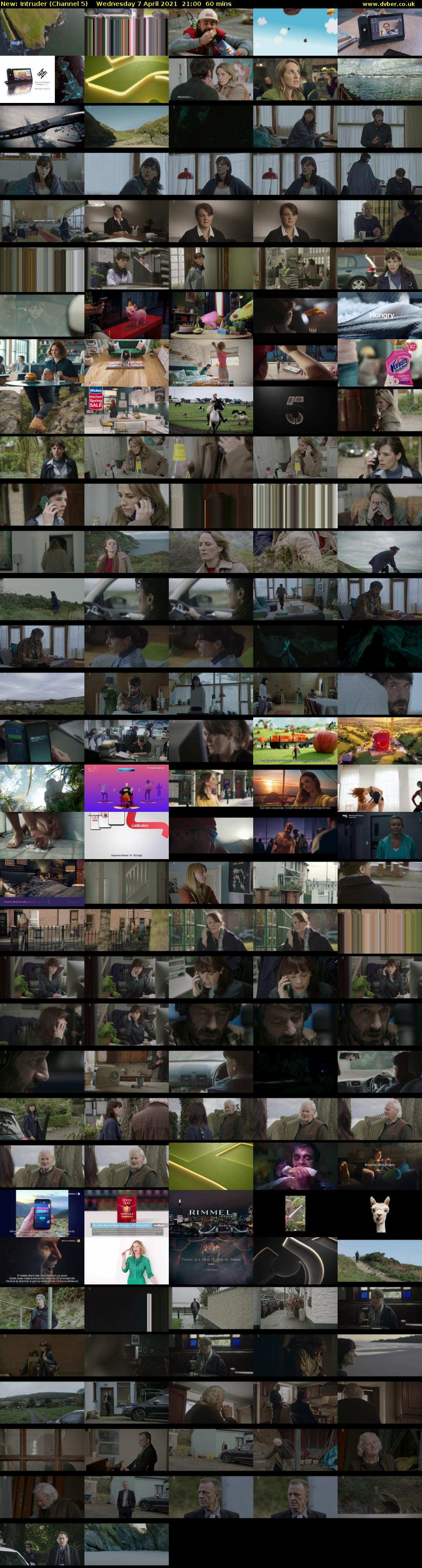 Intruder (Channel 5) Wednesday 7 April 2021 21:00 - 22:00