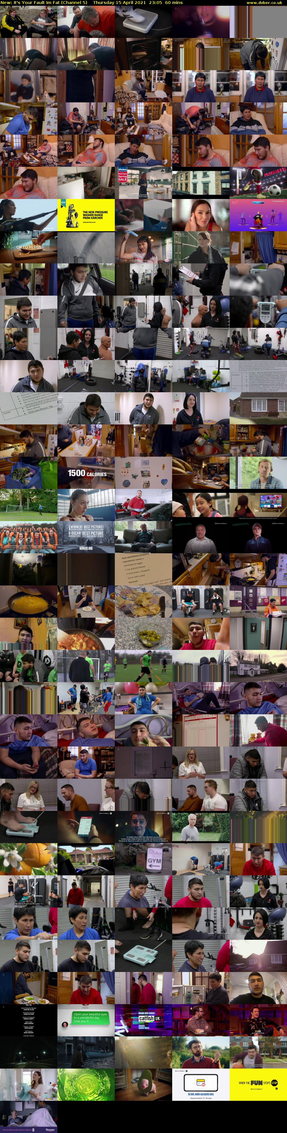 It's Your Fault Im Fat (Channel 5) Thursday 15 April 2021 23:05 - 00:05