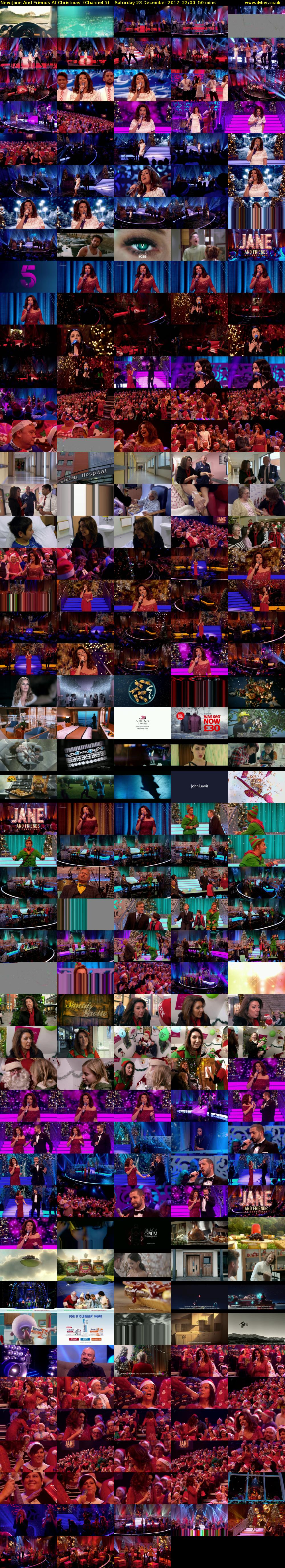 Jane And Friends At Christmas (Channel 5) Saturday 23 December 2017 22:00 - 22:50