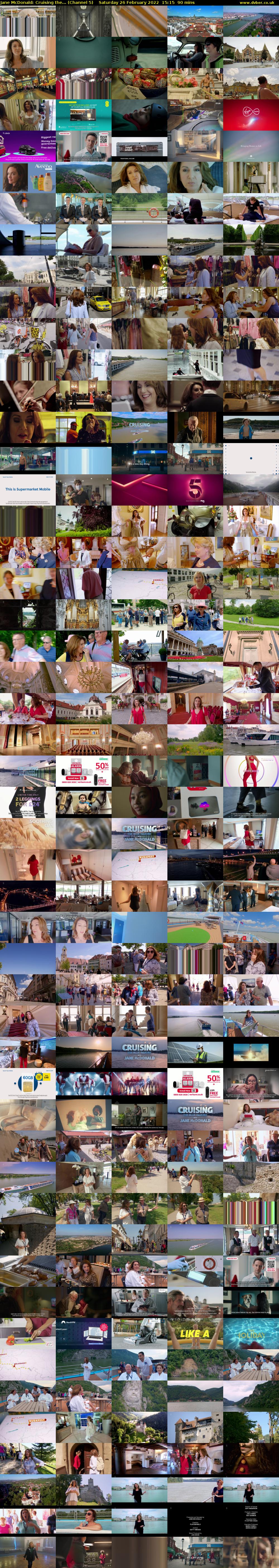 Jane McDonald: Cruising the... (Channel 5) Saturday 26 February 2022 15:15 - 16:45