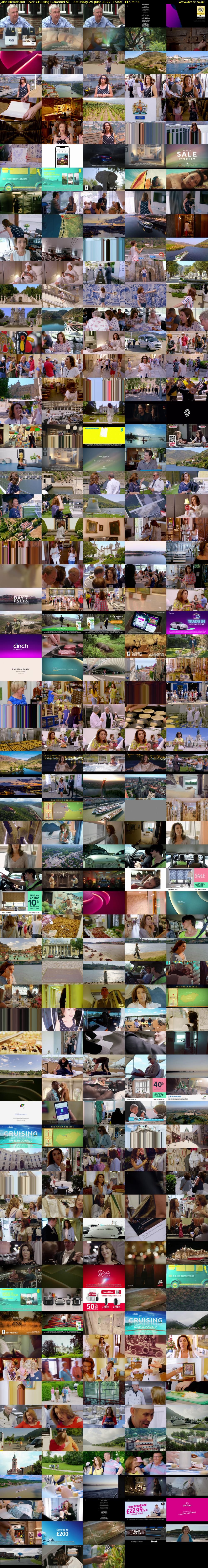 Jane McDonald: River Cruising (Channel 5) Saturday 25 June 2022 15:05 - 17:00