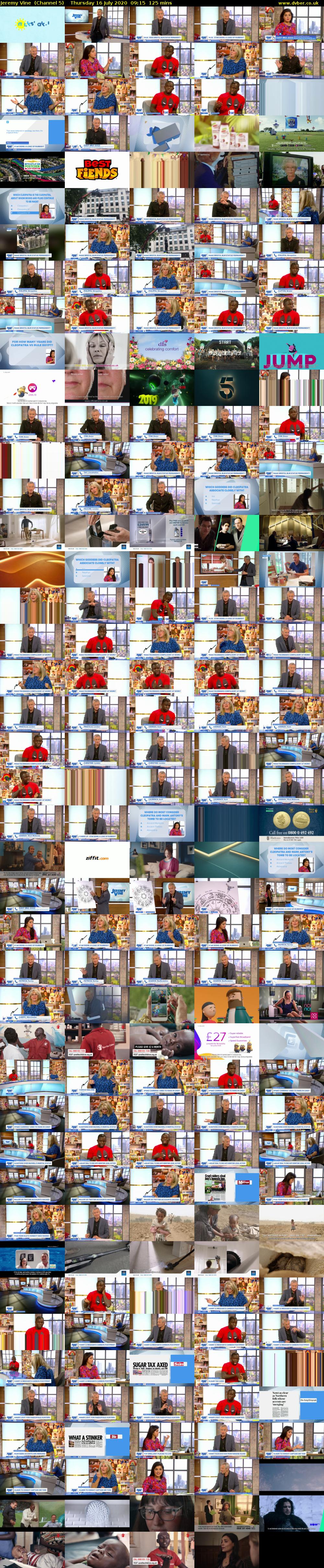 Jeremy Vine  (Channel 5) Thursday 16 July 2020 09:15 - 11:20