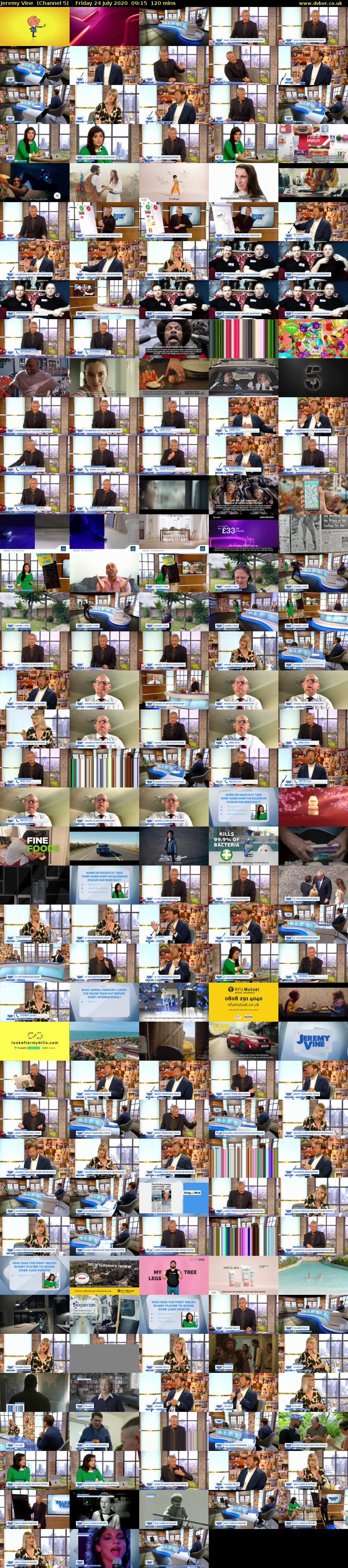Jeremy Vine  (Channel 5) Friday 24 July 2020 09:15 - 11:15