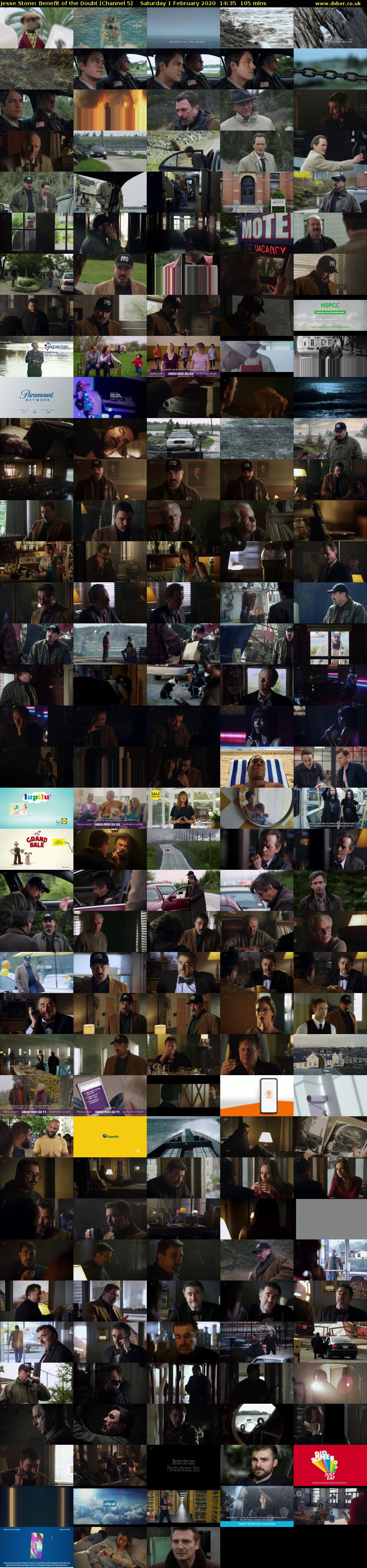 Jesse Stone: Benefit of the Doubt (Channel 5) Saturday 1 February 2020 14:35 - 16:20