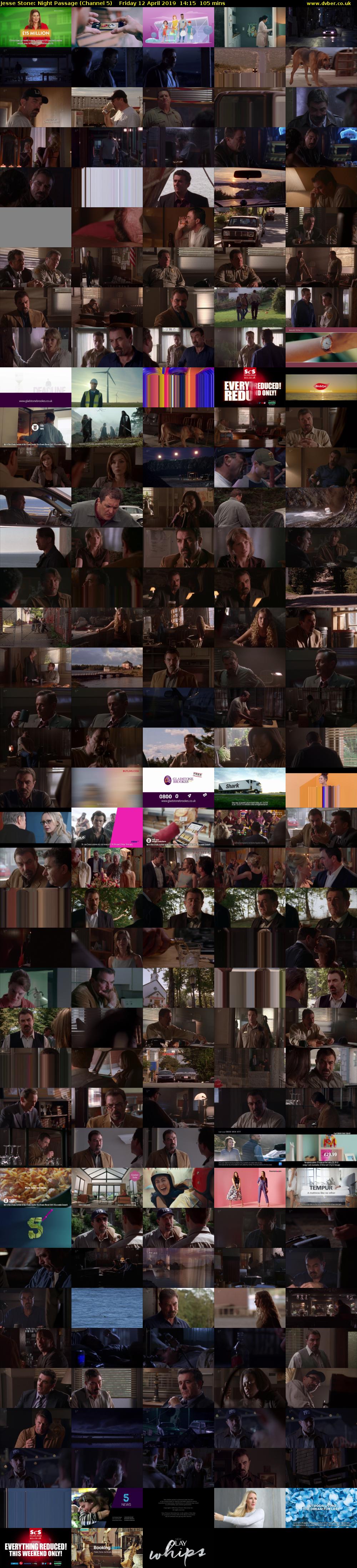 Jesse Stone: Night Passage (Channel 5) Friday 12 April 2019 14:15 - 16:00