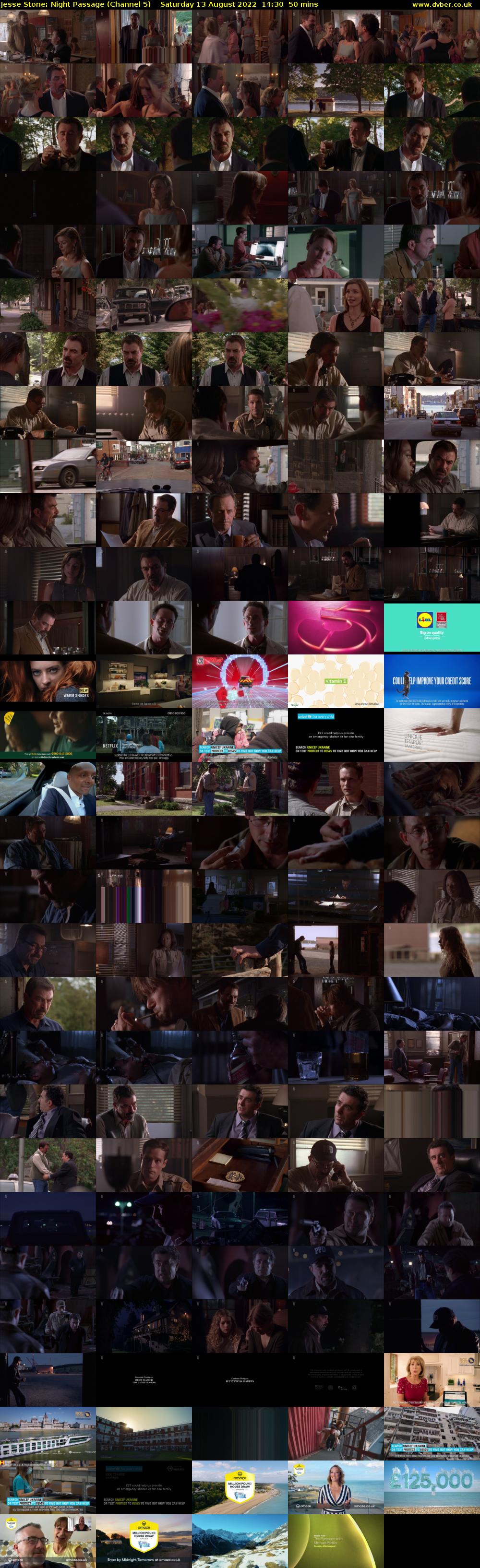 Jesse Stone: Night Passage (Channel 5) Saturday 13 August 2022 14:30 - 15:20