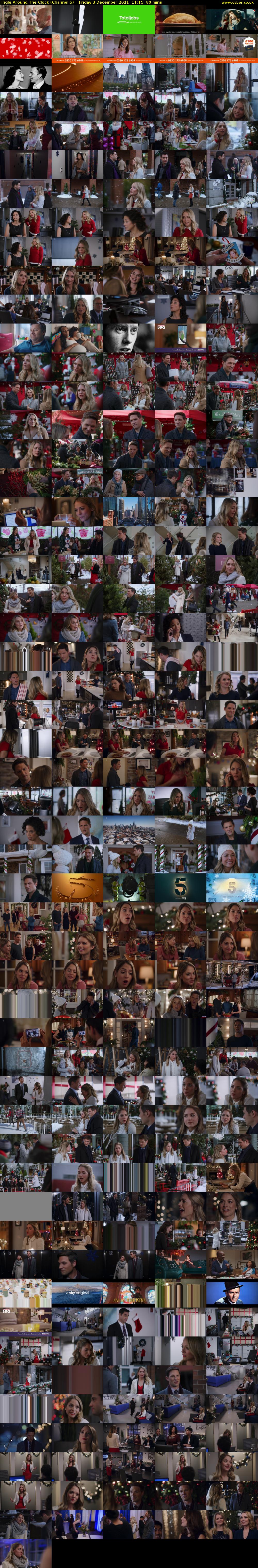 Jingle Around The Clock (Channel 5) Friday 3 December 2021 11:15 - 12:45