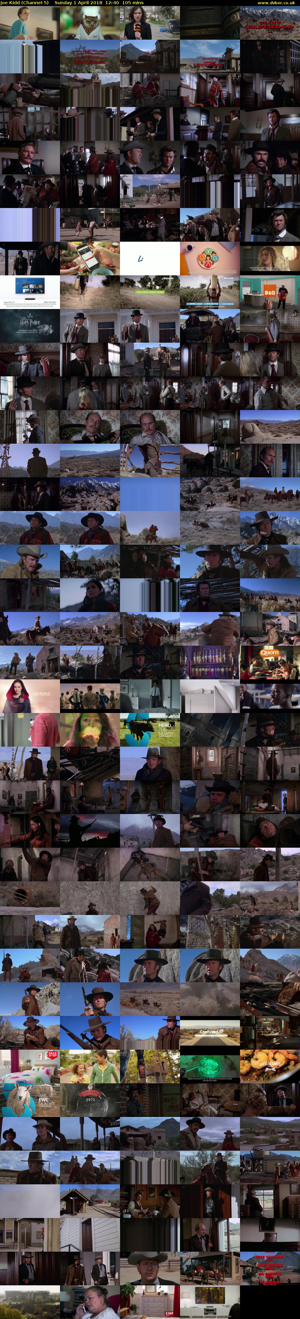 Joe Kidd (Channel 5) Sunday 1 April 2018 12:40 - 14:25