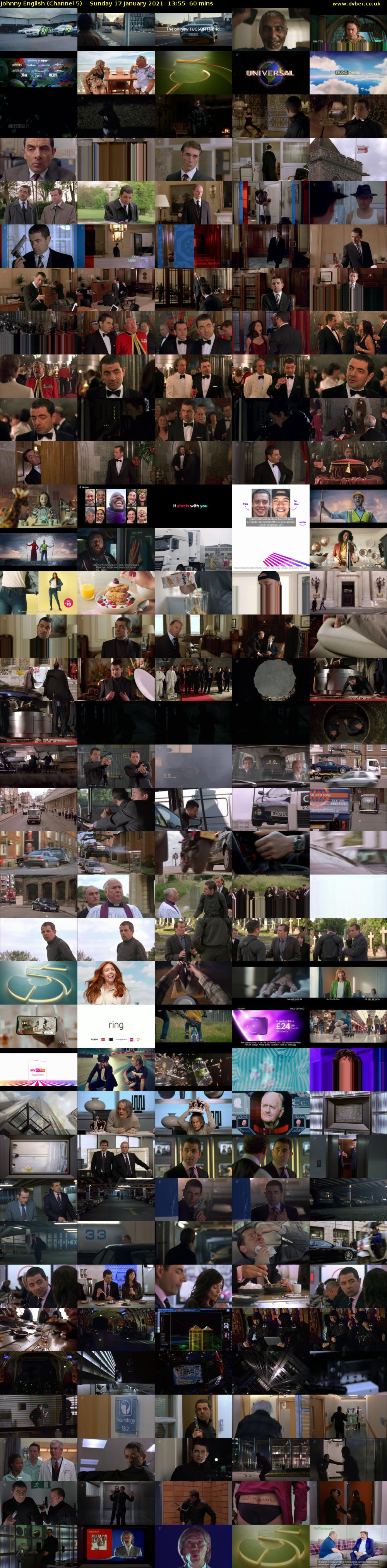 Johnny English (Channel 5) Sunday 17 January 2021 13:55 - 14:55