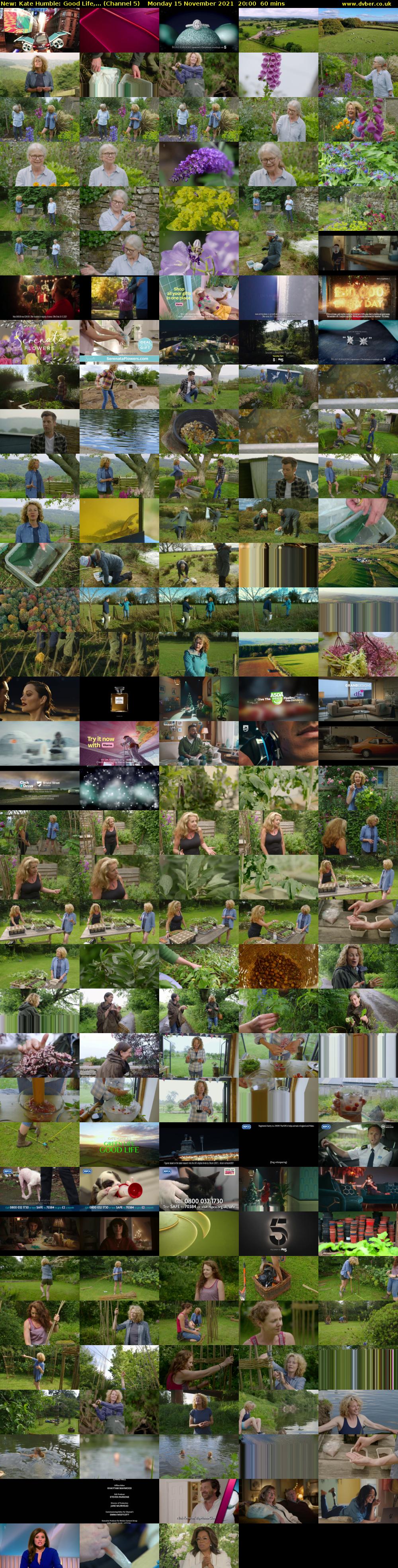 Kate Humble: Good Life,... (Channel 5) Monday 15 November 2021 20:00 - 21:00