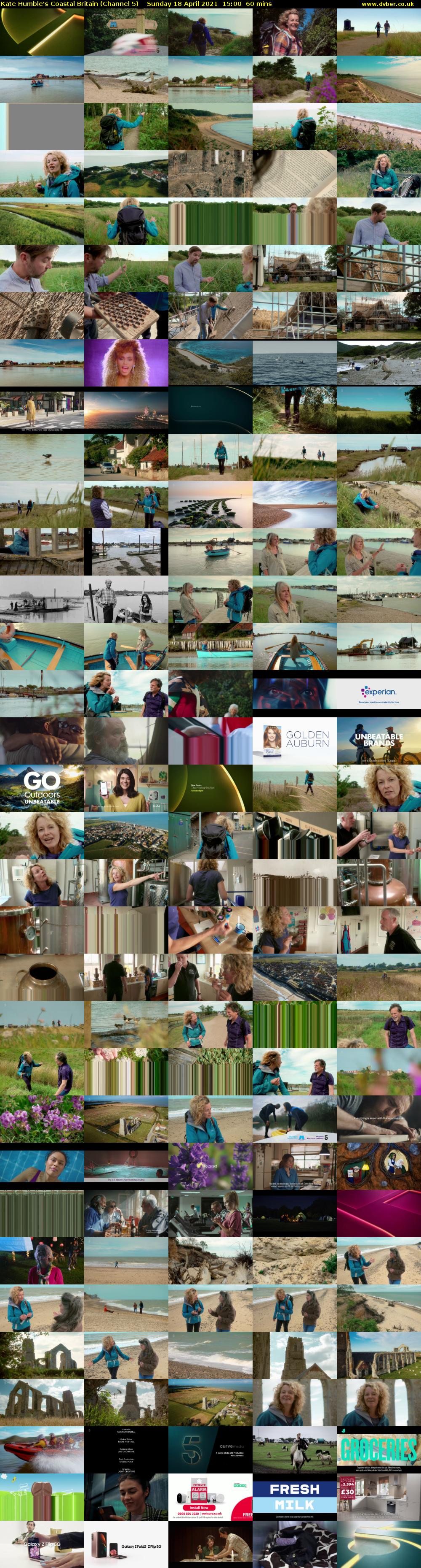 Kate Humble's Coastal Britain (Channel 5) Sunday 18 April 2021 15:00 - 16:00
