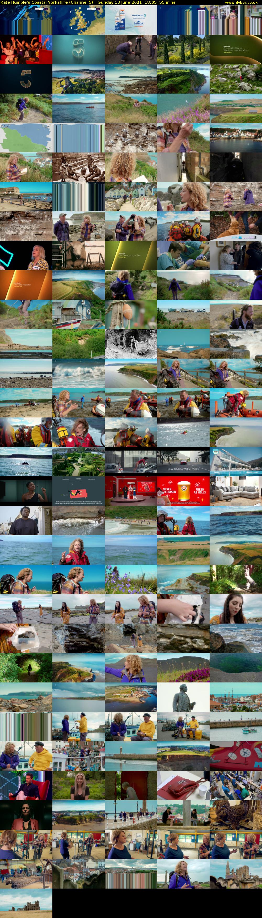Kate Humble's Coastal Yorkshire (Channel 5) Sunday 13 June 2021 18:05 - 19:00