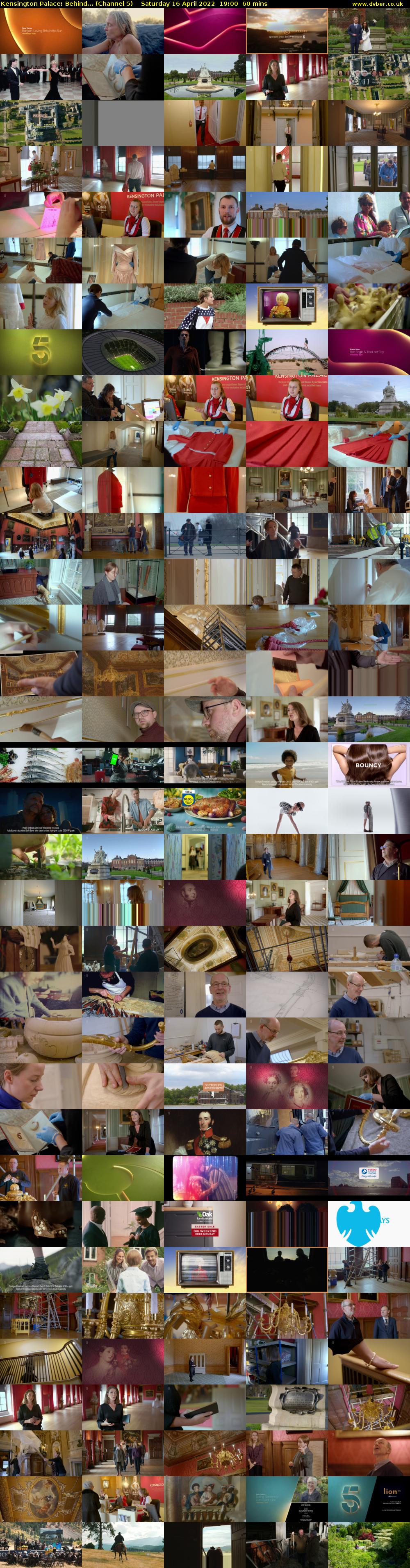Kensington Palace: Behind... (Channel 5) Saturday 16 April 2022 19:00 - 20:00