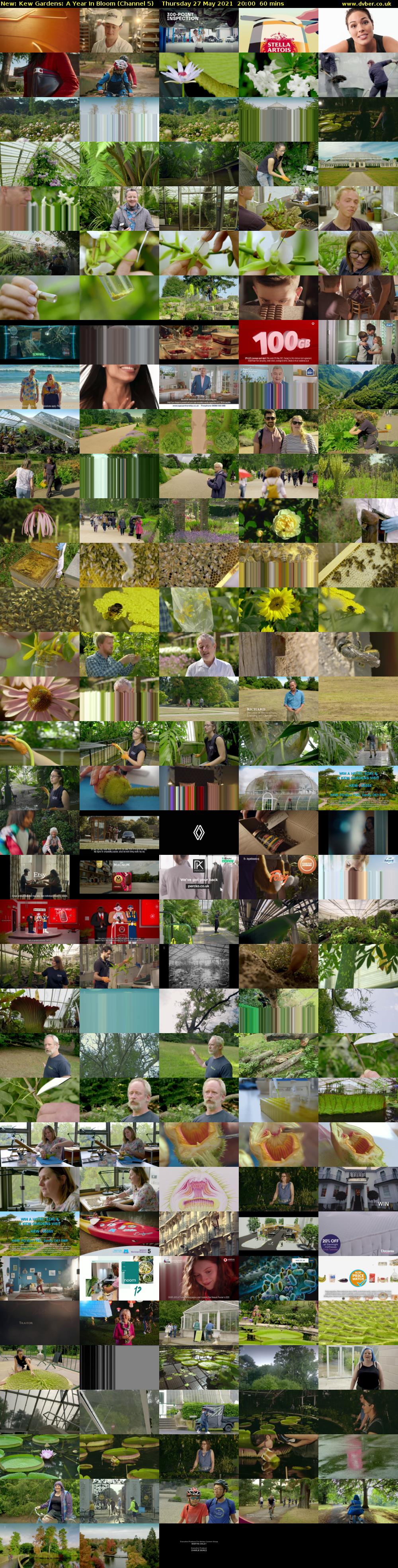 Kew Gardens: A Year In Bloom (Channel 5) Thursday 27 May 2021 20:00 - 21:00