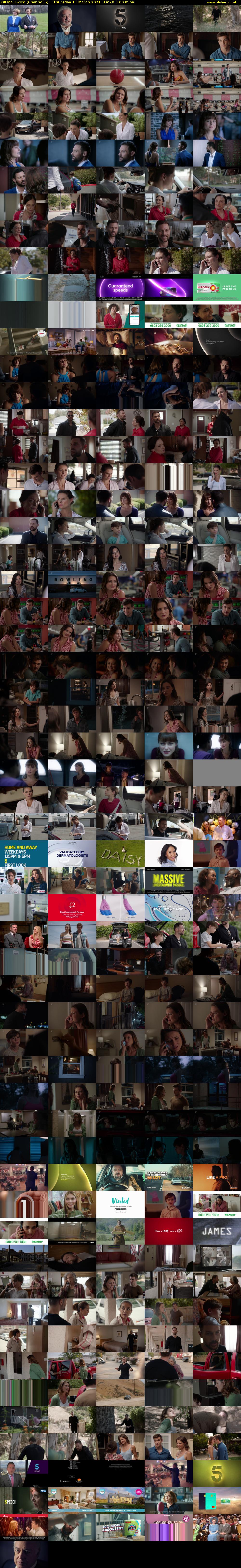 Kill Me Twice (Channel 5) Thursday 11 March 2021 14:20 - 16:00