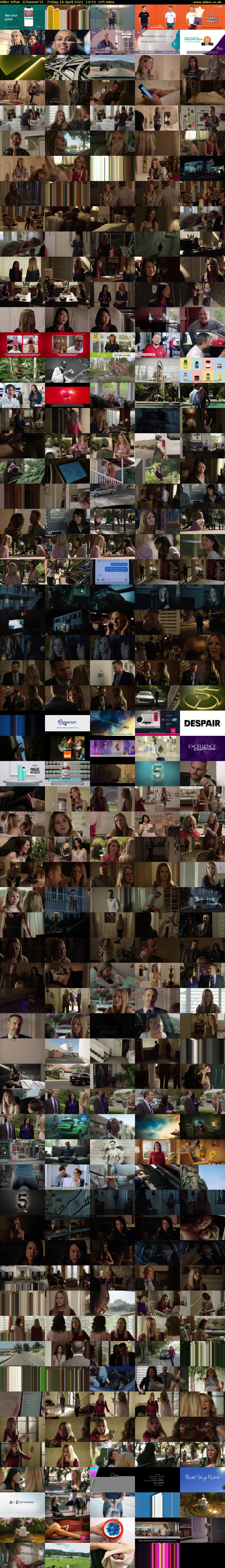 Killer Affair  (Channel 5) Friday 16 April 2021 14:15 - 16:00