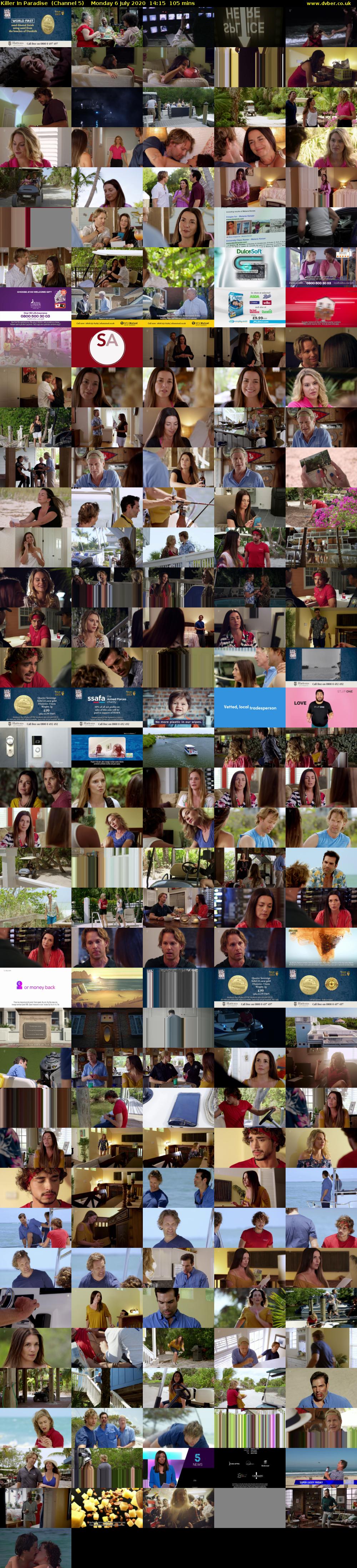 Killer In Paradise  (Channel 5) Monday 6 July 2020 14:15 - 16:00