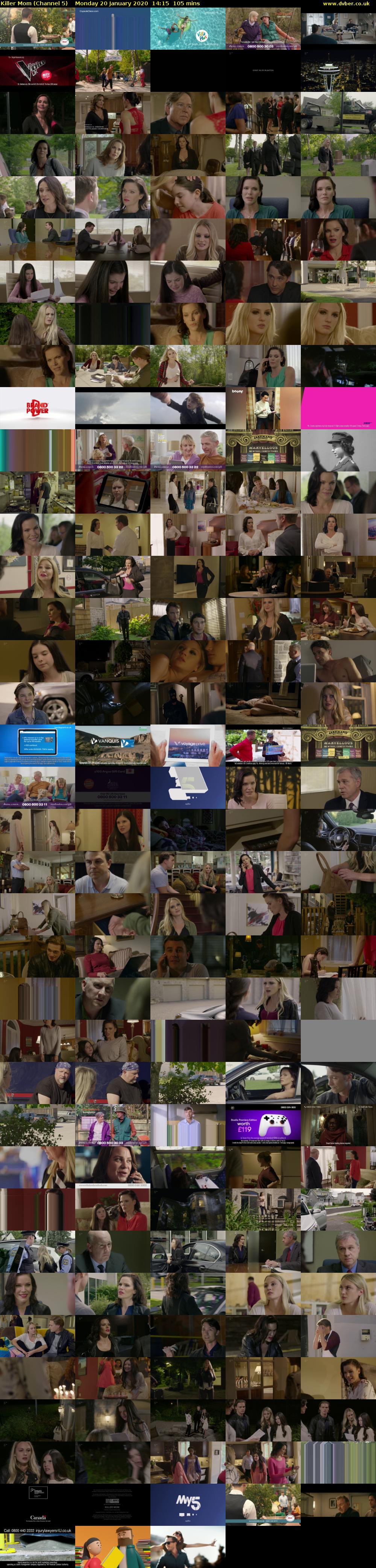 Killer Mom (Channel 5) Monday 20 January 2020 14:15 - 16:00