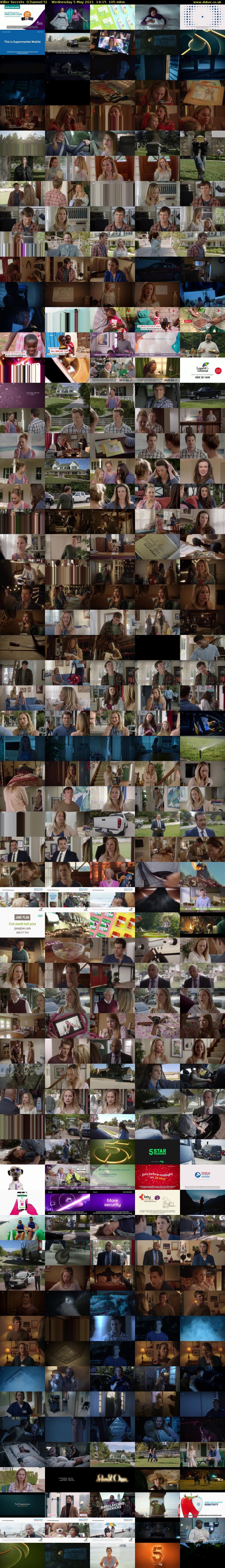 Killer Secrets  (Channel 5) Wednesday 5 May 2021 14:15 - 16:00