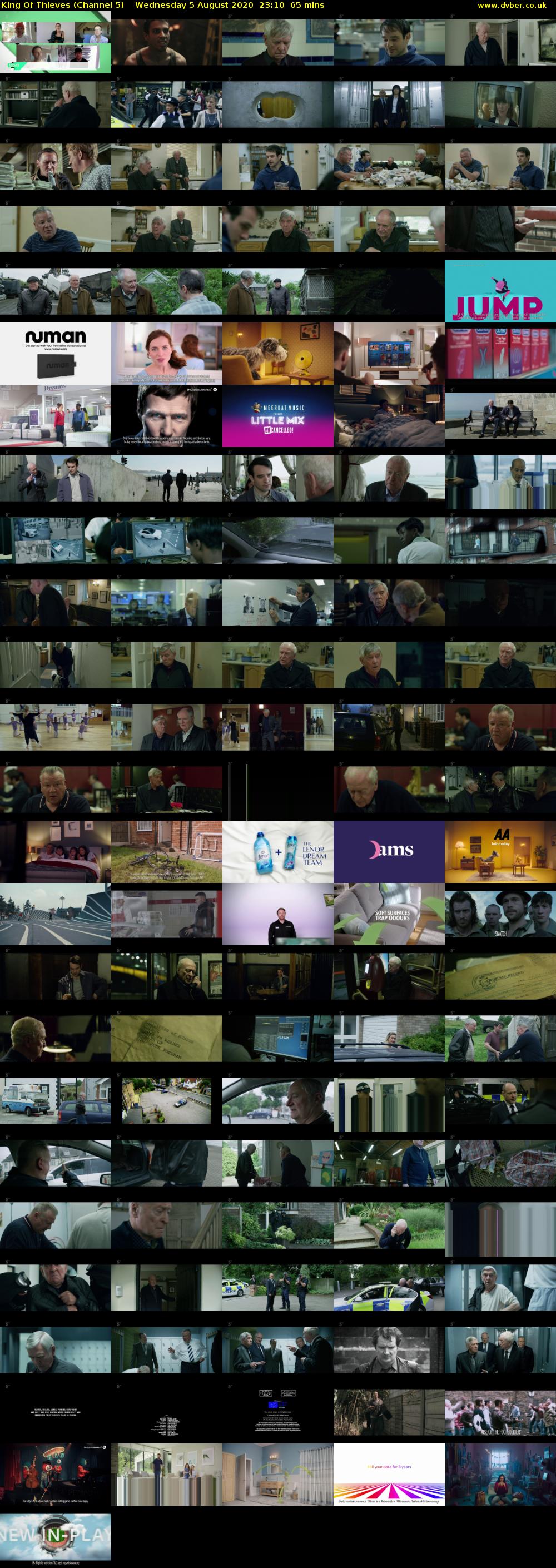 King Of Thieves (Channel 5) Wednesday 5 August 2020 23:10 - 00:15