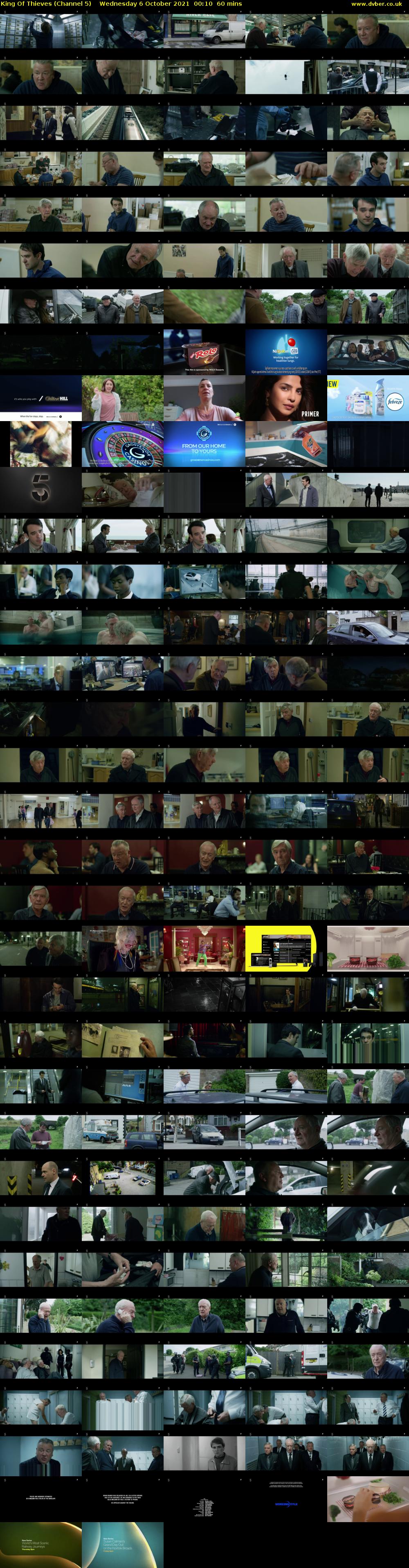 King Of Thieves (Channel 5) Wednesday 6 October 2021 00:10 - 01:10