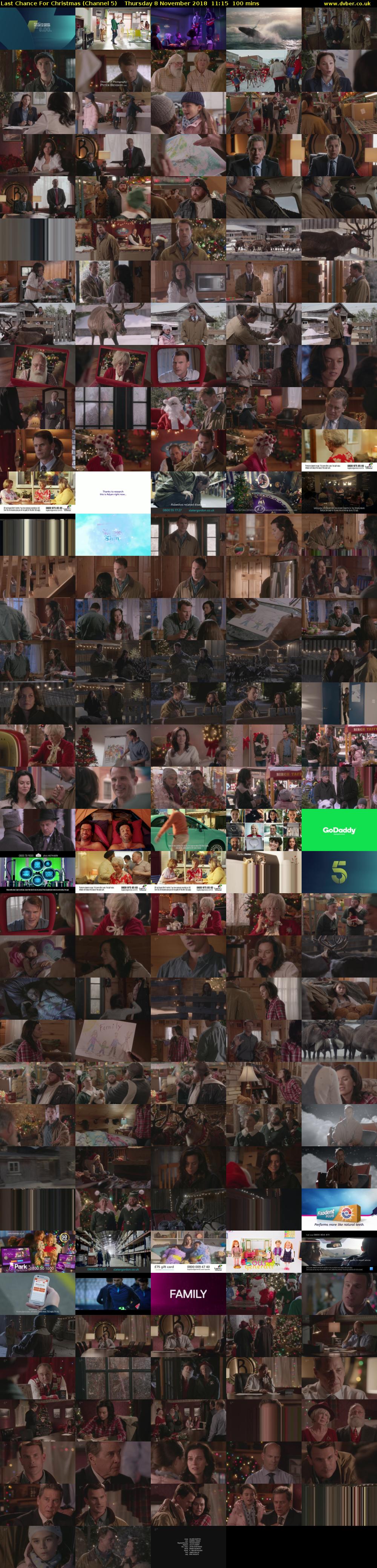 Last Chance For Christmas (Channel 5) Thursday 8 November 2018 11:15 - 12:55