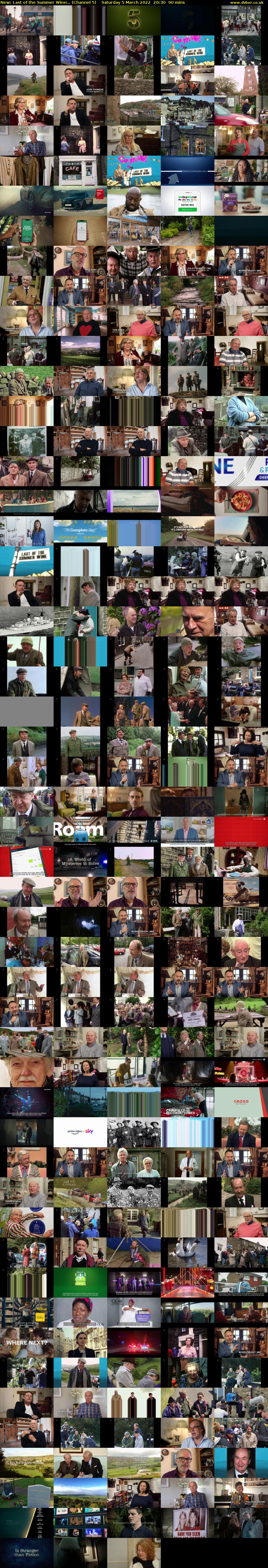 Last of the Summer Wine:.. (Channel 5) Saturday 5 March 2022 20:30 - 22:00