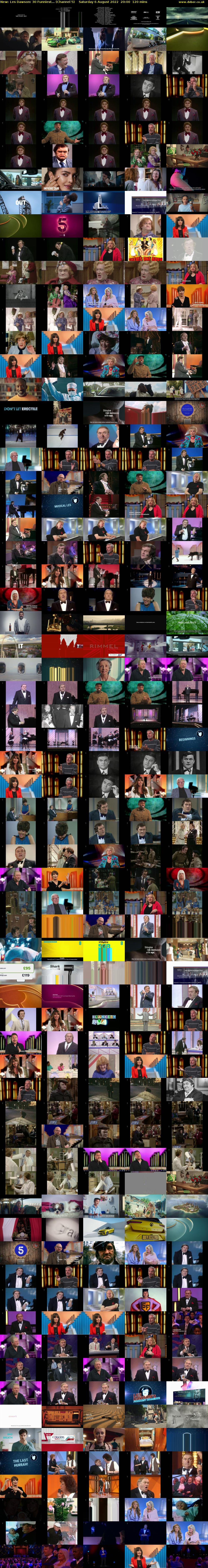 Les Dawson: 30 Funniest... (Channel 5) Saturday 6 August 2022 20:00 - 22:00