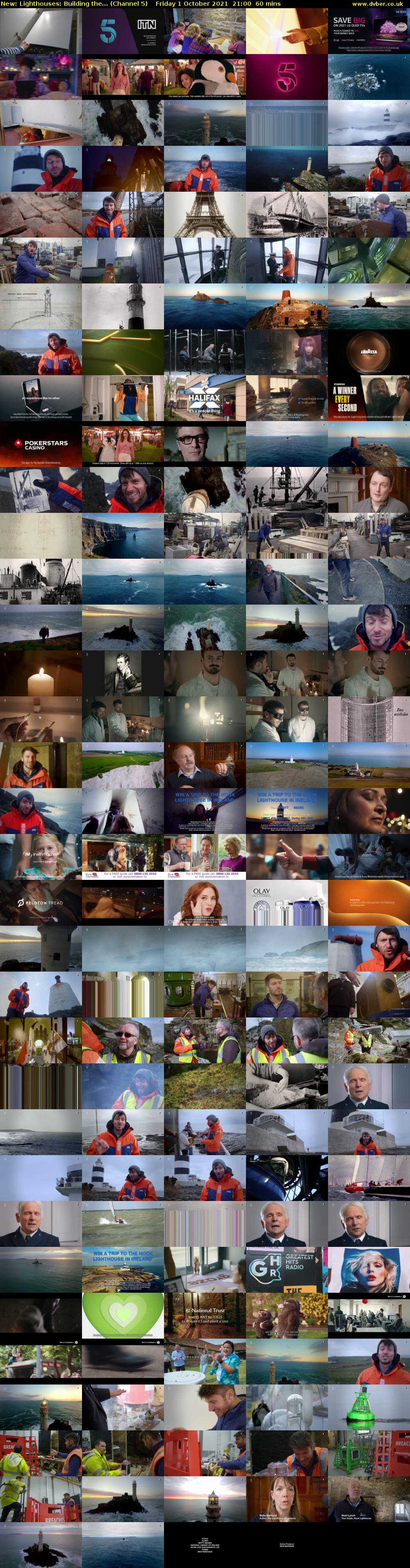 Lighthouses: Building the... (Channel 5) Friday 1 October 2021 21:00 - 22:00