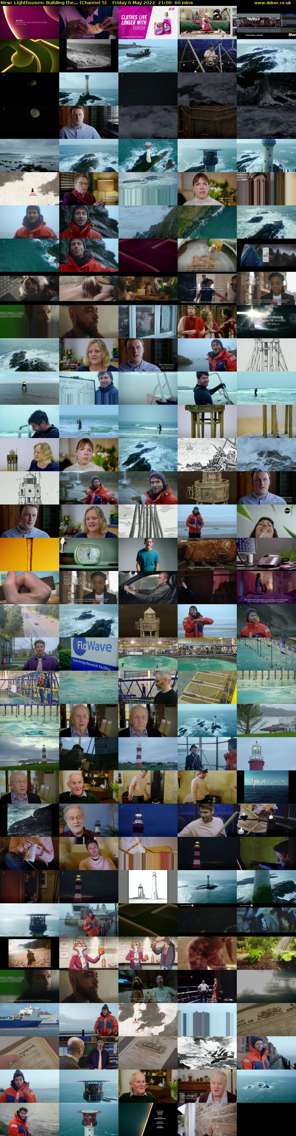 Lighthouses: Building the... (Channel 5) Friday 6 May 2022 21:00 - 22:00