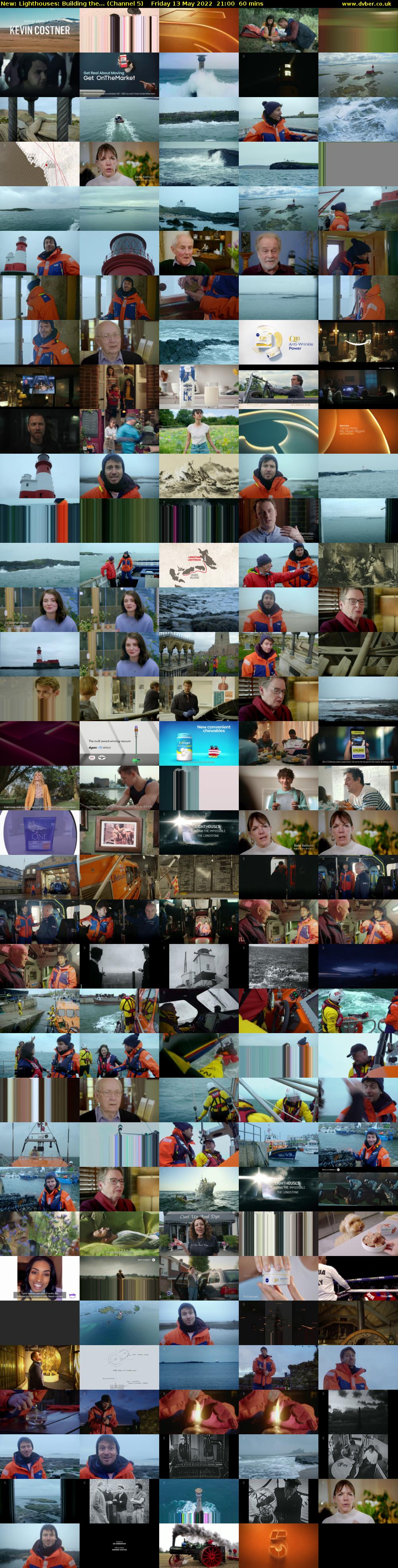 Lighthouses: Building the... (Channel 5) Friday 13 May 2022 21:00 - 22:00